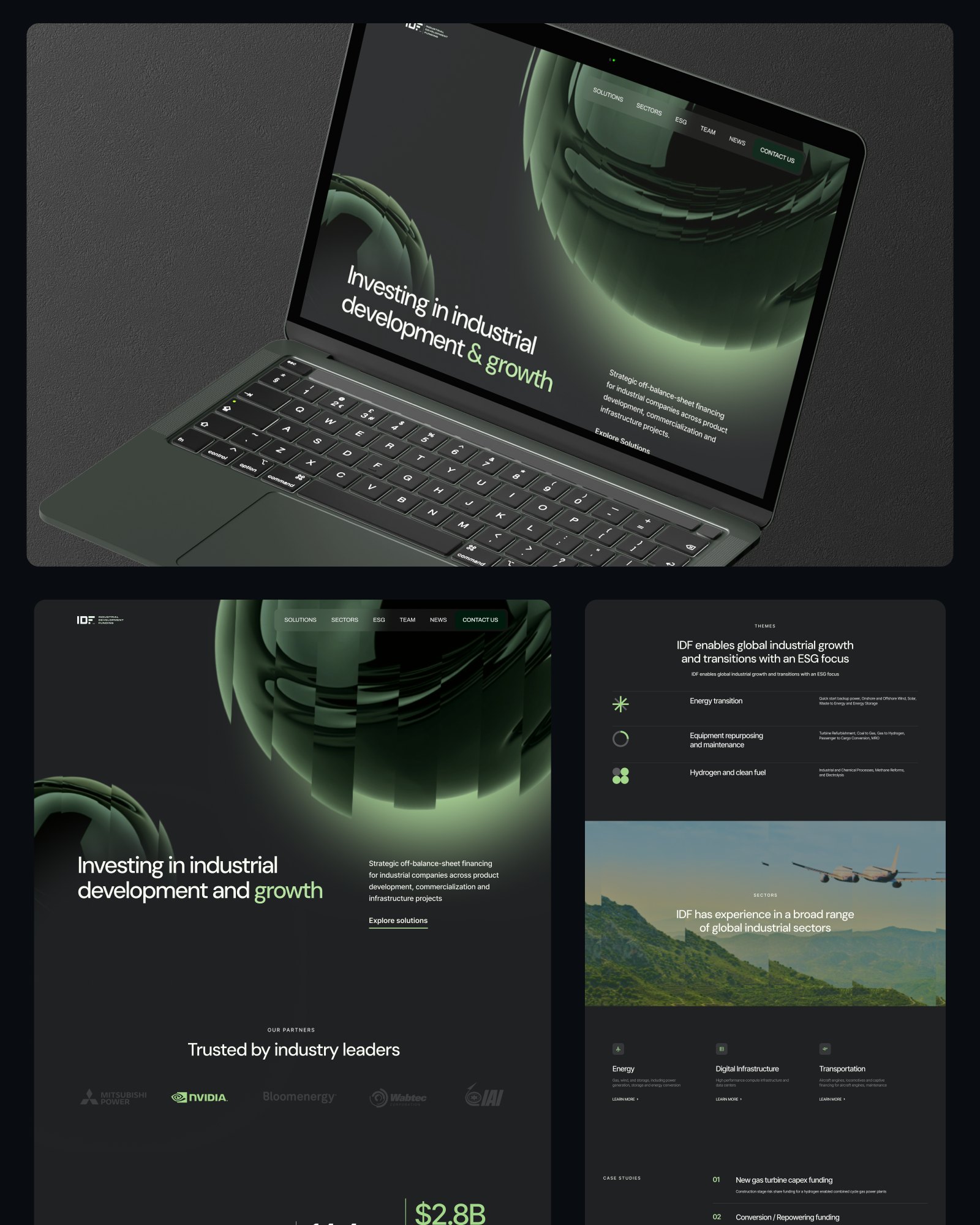 IDF brand identity by Uprising