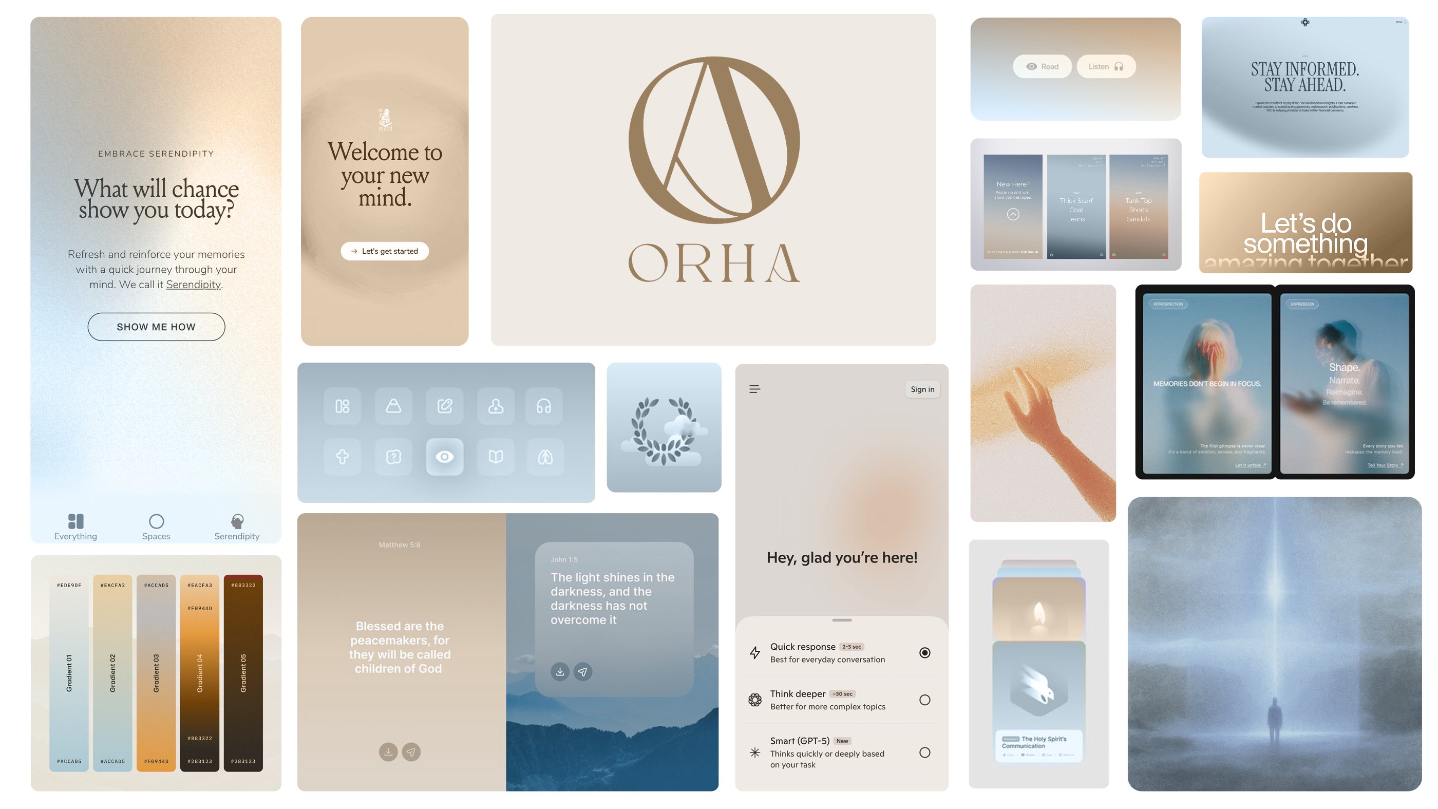Orha brand identity by Uprising