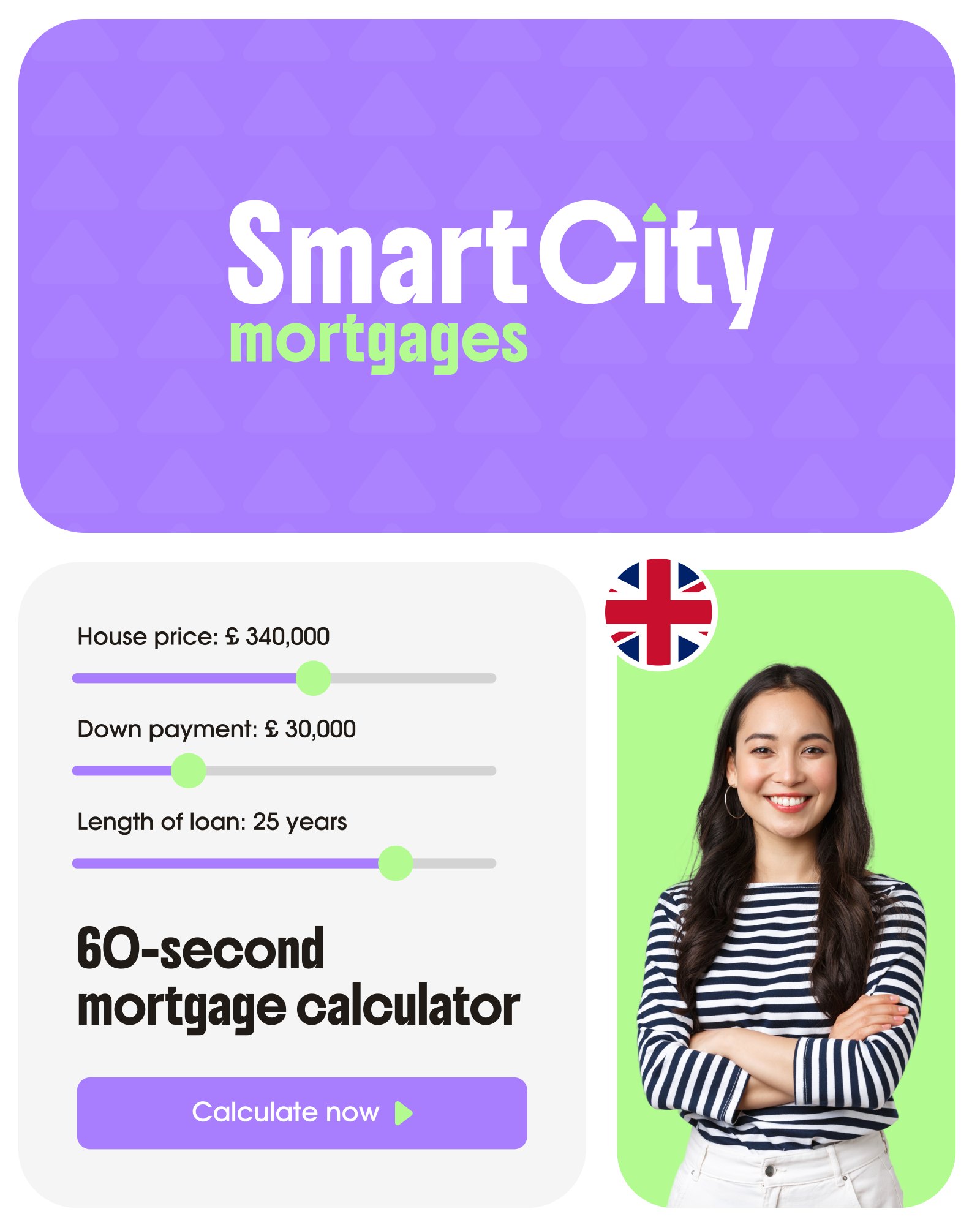 Smart City Mortgages brand identity by Uprising
