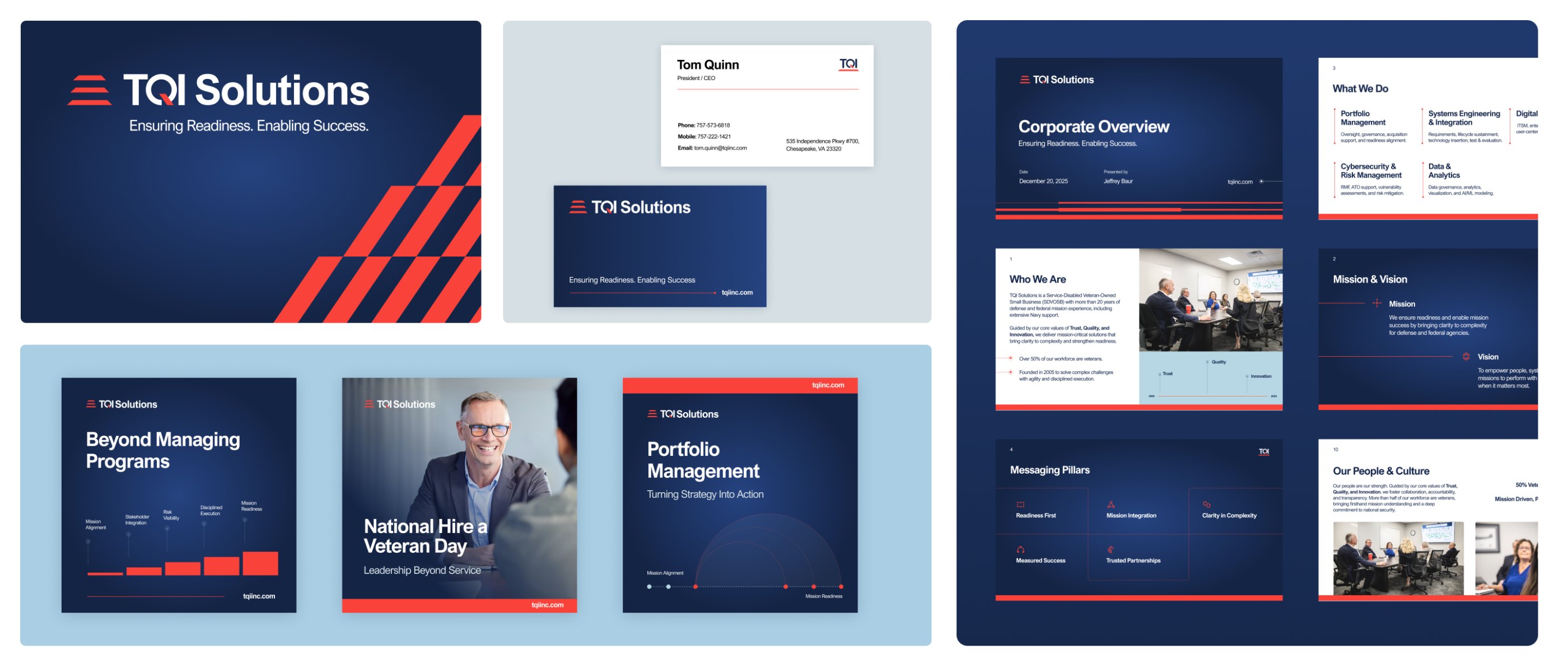 TQI Solutions brand identity by Uprising